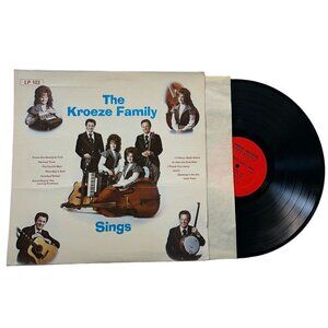The Kroeze Family Sings Vinyl LP Country Gospel Everett WA